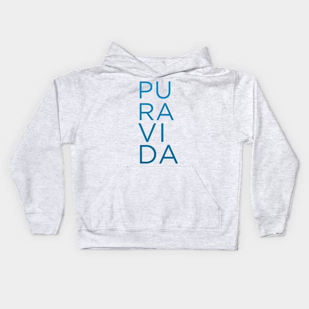 Pura Vida Kids Hoodie by TheLaundryLady